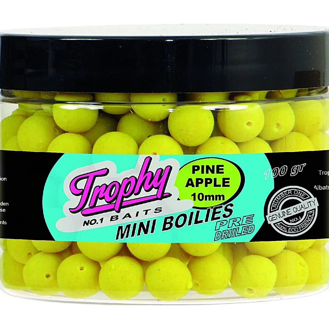 Trophy Bait Pre drilled mini boilies