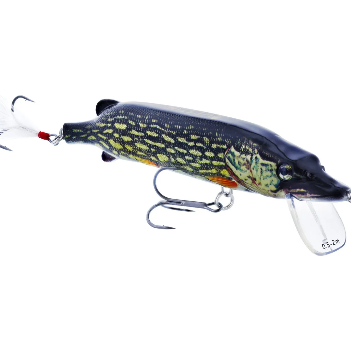 Westin Mike the Pike Crankbait 14cm 30gr Floating Real Fire Pike