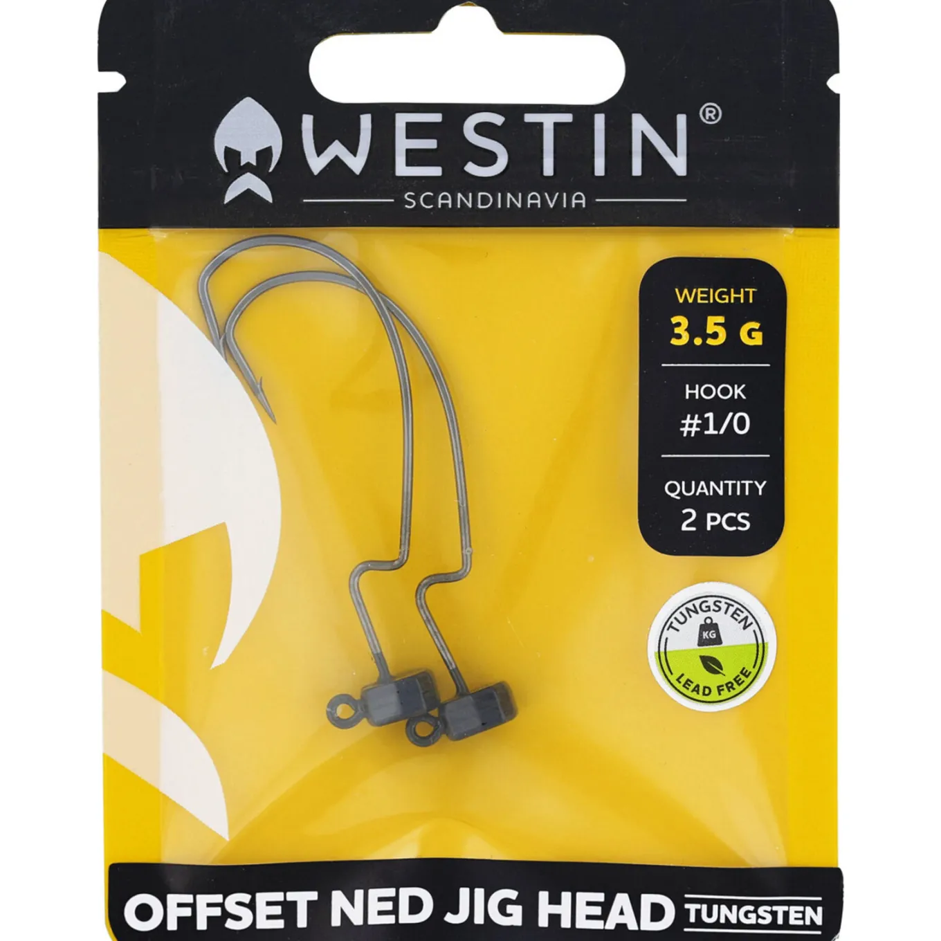 Westin Offset Ned Jig Head Tungsten