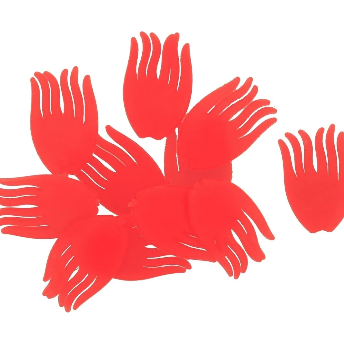 Westin Spotty Rig Fins UV Orange XL 16pcs