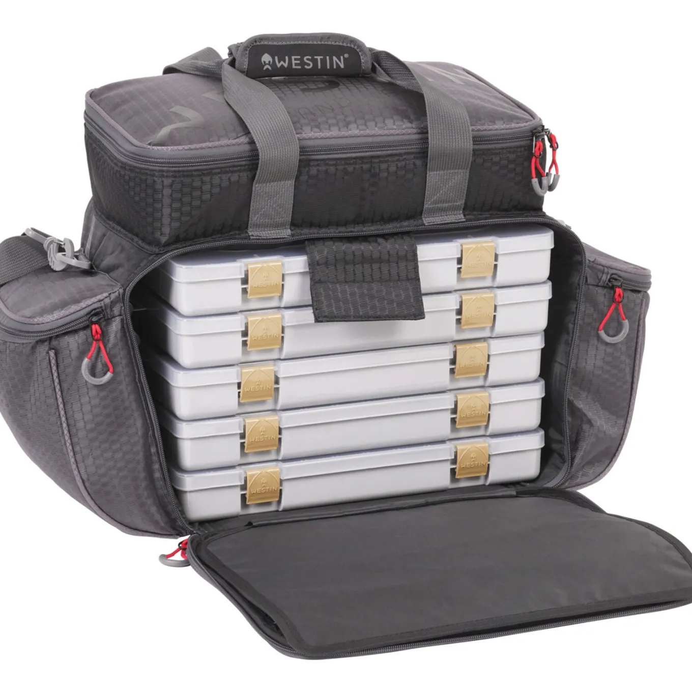 Westin W4 Master Lure Bag 5 Boxes OS Titanium Black
